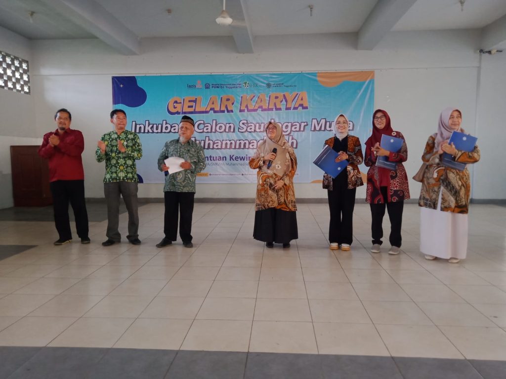 Lazismu DIY Bersama Dikdasmen dan LP UMKM PWM DIY Gelar Karya Program Inkubasi Saudagar Muda Muhammadiyah